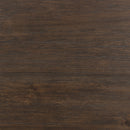 Martin 3 pc Drop Leaf Dining Set (Dark Brown Top - White Base) - Michael's Discount Furniture