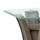 Dapper Square End Table Grey - Michael's Discount Furniture