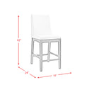 Dapper 5PC Round Counter Height Dining Set-Table & Four Chairs - Michael's Discount Furniture