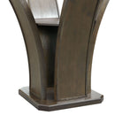 Dapper Grey Round Counter Table - Michael's Discount Furniture