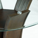 Dapper Grey Round Counter Table - Michael's Discount Furniture