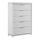 Denmark UPH Bedroom Set with Lights - Michael's Discount Furniture