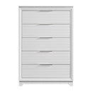 Denmark UPH Bedroom Set with Lights - Michael's Discount Furniture
