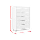 Denmark UPH Bedroom Set with Lights - Michael's Discount Furniture