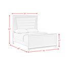 Denmark UPH Bedroom Set with Lights - Michael's Discount Furniture