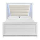 Denmark UPH Bed with Lights - Michael's Discount Furniture