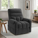 Desoto Power Lift Chair in Sahara Black - Michael's Discount Furniture