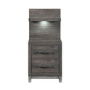 Zephyr Night Stand with Wall Panel - Michael's Discount Furniture