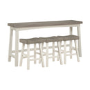 Caspian 4-Piece Pack Pub Height Set - Michael's Discount Furniture