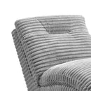 Dominick II Chaise in Masis Silver - Michael's Discount Furniture