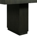 Donovan Rectangular Standard Height Dining Table in Black - Michael's Discount Furniture