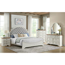 Eastwood Youth 5-Drawer Chest in Brown and Off-White - Michael's Discount Furniture