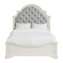 Eastwood Youth UPH Bed in Off-White - Michael's Discount Furniture