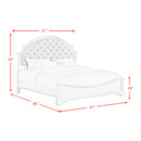 Eastwood Youth UPH Bed in Off-White - Michael's Discount Furniture