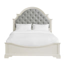 Eastwood Youth UPH Bed in Off-White - Michael's Discount Furniture