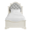 Eastwood Youth UPH Bed in Off-White - Michael's Discount Furniture