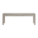Eleanor Dining Bench in White - Michael's Discount Furniture