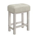 Eleanor Bar Table Single Pack (1 Tables + 3 Stools) in White - Michael's Discount Furniture