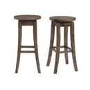 Finn 30" Swivel Backless Bar Stool of 2 - Michael's Discount Furniture