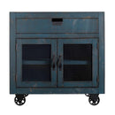 Industrial 2-Door Accent Chest - Michael's Discount Furniture