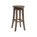 Finn 30" Swivel Backless Bar Stool of 2 - Michael's Discount Furniture