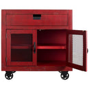 Industrial 2-Door Accent Chest - Michael's Discount Furniture
