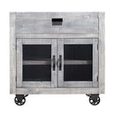 Industrial 2-Door Accent Chest - Michael's Discount Furniture