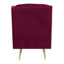 Bryan Accent Chair w/ Gold Legs - Michael's Discount Furniture
