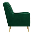 Bryan Accent Chair w/ Gold Legs - Michael's Discount Furniture