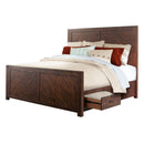 Jax King Platform Storage Bed - Michael's Discount Furniture