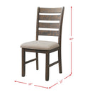 Jax Ladder Back Side Chair Set of 2 - Michael's Discount Furniture