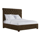 Waldorf King Upholstered Storage Bed - Michael's Discount Furniture