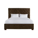 Waldorf King Upholstered Storage Bed - Michael's Discount Furniture