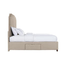 Harper King Upholstered Storage Bed - Michael's Discount Furniture