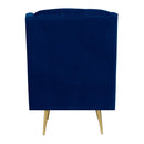 Bryan Accent Chair w/ Gold Legs - Michael's Discount Furniture