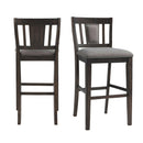 Morrison 30" Slat Back Bar Stool Set of 2 - Michael's Discount Furniture