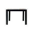 Francesca White Marble Standard Height Dining Table - Michael's Discount Furniture