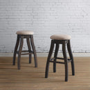 Stone 30" Swivel Backless Bar Stool Set of 2 - Michael's Discount Furniture