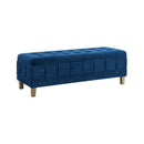 Crosby Tufted Storage Ottoman - Michael's Discount Furniture