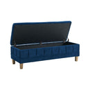 Crosby Tufted Storage Ottoman - Michael's Discount Furniture