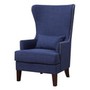 Kori Accent Chair in Blue - Michael's Discount Furniture