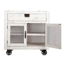 Industrial 2-Door Accent Chest - Michael's Discount Furniture
