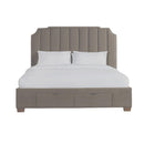 Harper King Upholstered Storage Bed - Michael's Discount Furniture