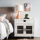 Industrial 2-Door Accent Chest - Michael's Discount Furniture