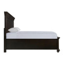 Slater King Platform Storage Bed in Black - Michael's Discount Furniture