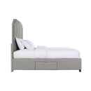 Harper King Upholstered Storage Bed - Michael's Discount Furniture