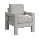 Zoey Chair in Balina Light Grey - Michael's Discount Furniture