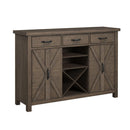 Yellowstone Server in Medium Brown - Michael's Discount Furniture
