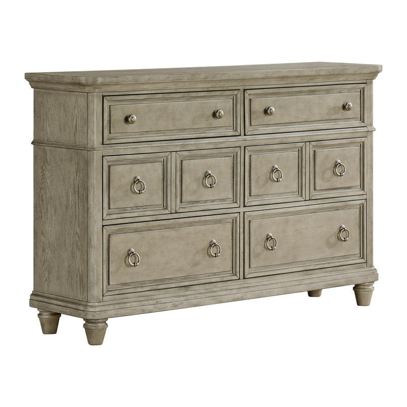 Whit-Ash 6-Drawer Dresser in Light Grey Whit-Ash 6-Drawer Dresser in Light Grey