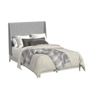 Westland UPH Bed with Grey Fabric - Michael's Discount Furniture